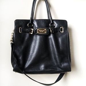 Michael Kors Black Leather Purse